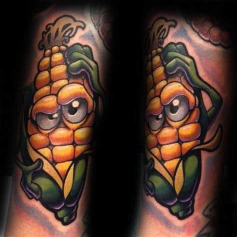 50 Corn Tattoo Ideas For Men Maize Designs