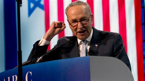 Schumer Rails Against Ancient Poison Of Anti Semitism In Aipac