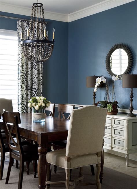 Best Colors For Dining Room Drama Midnight Skythese Bold Paint Colors