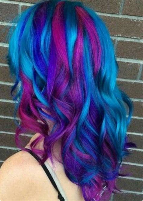 Pin By Lisa Wilson On Hair Magenta Hair Rainbow Hair Color Hair