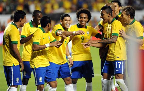 Le Brésil En Démonstration Coupe Du Monde Football