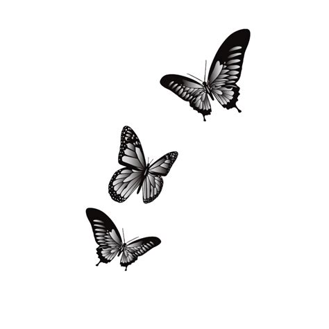 Butterfly Png Black Free Logo Image