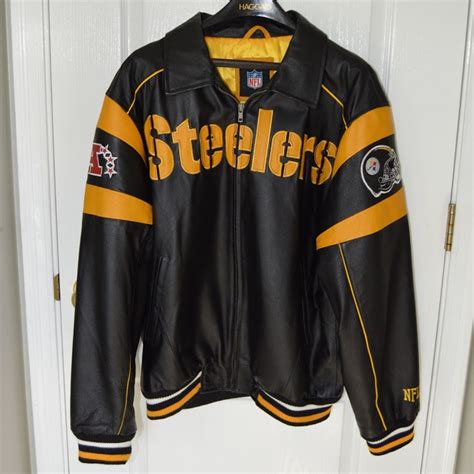 Pittsburgh Steelers Leather Jacket Ebth