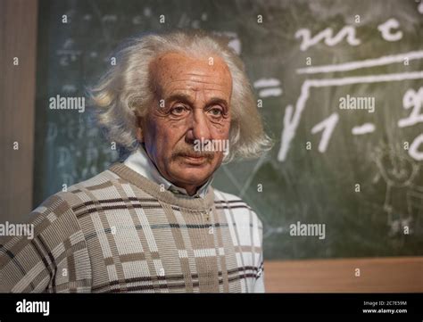 Wax Figure Of Albert Einstein Hi Res Stock Photography And Images Alamy