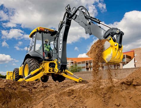 John Deere Updates L Series Backhoes With Improved Controls New Rear