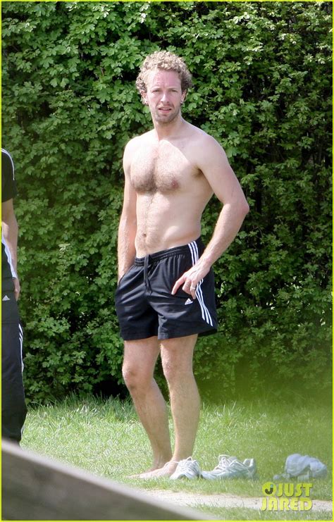 Chris Martin Shirtless London Workout Photo Chris Martin