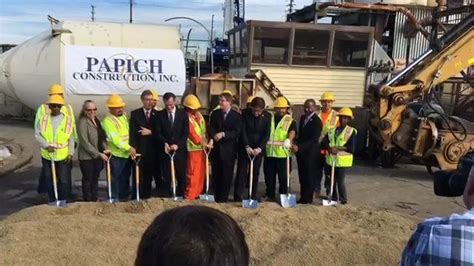 Papich Construction Company Inc La Asphalt Groundbreaking