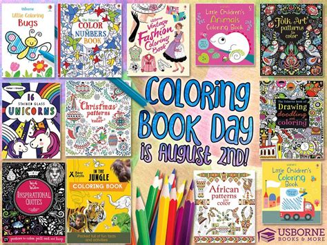Happy National Coloring Book Day! - Farmyard Books | Usborne Books