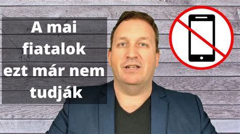 A fiatalok nem tudnak telefonálni YouTube