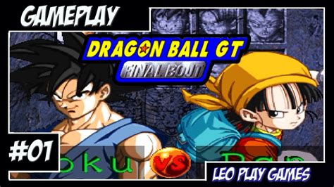 Final bout, also known as dragon ball: Dragon Ball GT Final Bout Gameplay #1 PT-BR "Nostálgia de ...