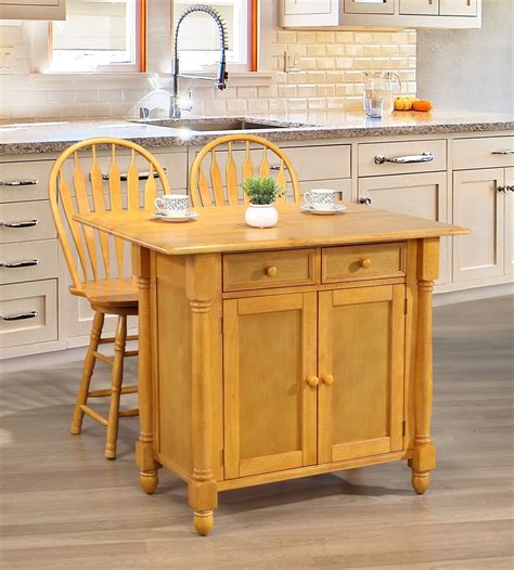 Drop Leaf Kitchen Island Homestyles Monarch White Kitchen Island With