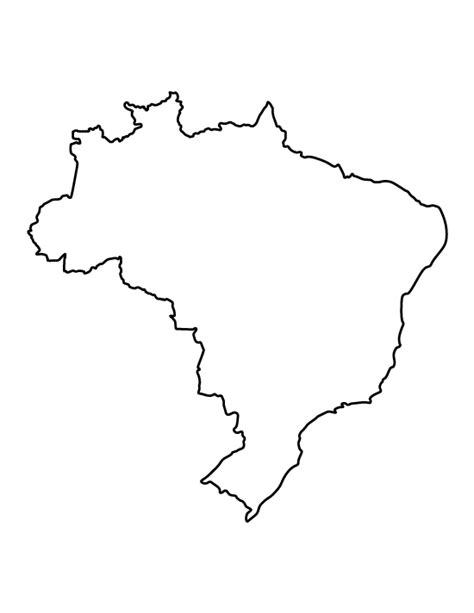 Brazil Pattern Use The Printable Outline For Crafts Creating Stencils