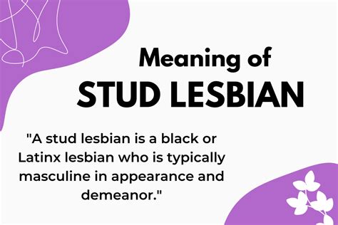 Stud Lesbian Meaning Lesbesocial
