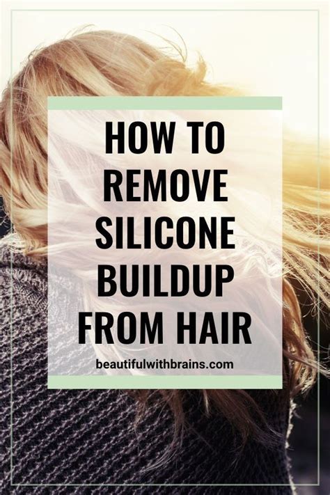 Spread it on your hair with a comb. How To Easily Remove Silicone Buildup From Hair | Hair ...