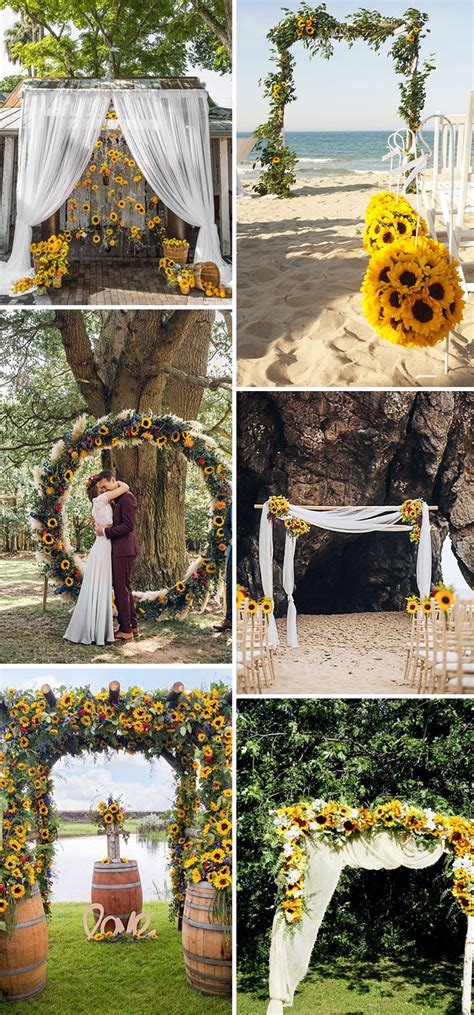 30 Cheerful Sunflower Wedding Ideas For A Rustic Chic Wedding