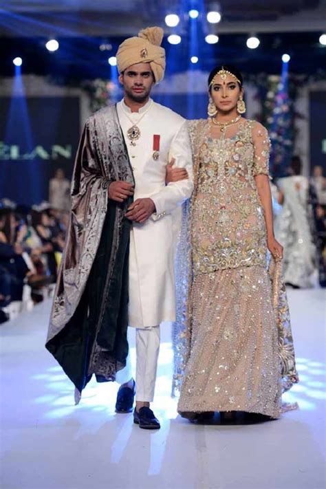 Pakistani-bride-groom-dresses-combination-31 - FashionEven