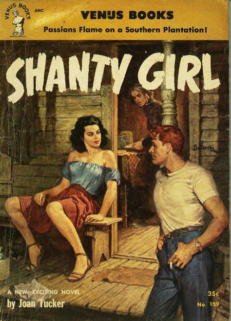 Shanty Girl Author Joan Tucker Pulp Fiction Novel Pulp Novels Pulp Magazine Book And