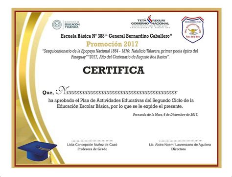Certificado Espanol Editable Diploma Para La Graduacion Etsy Images