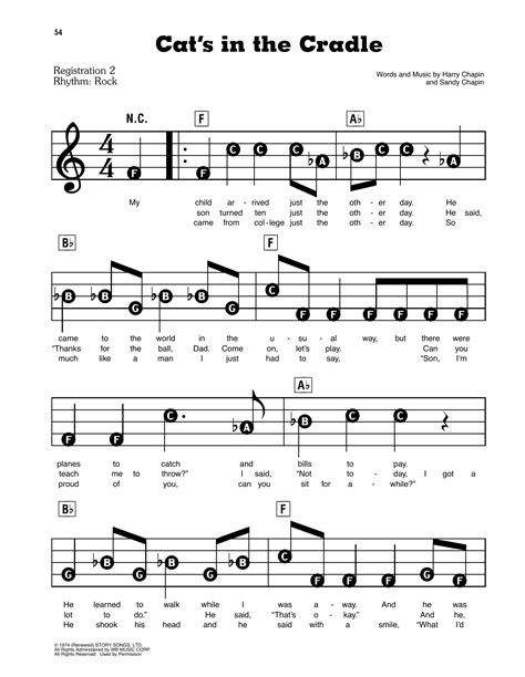 Cats In The Cradle Violin Sheet Music Sexiezpicz Web Porn