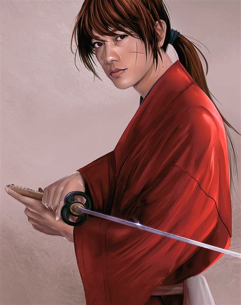 Himura Kenshin Rurouni Kenshin Image By Megurobonin Zerochan Anime Image Board