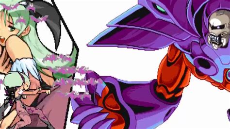 marvel vs capcom morrigan ending youtube