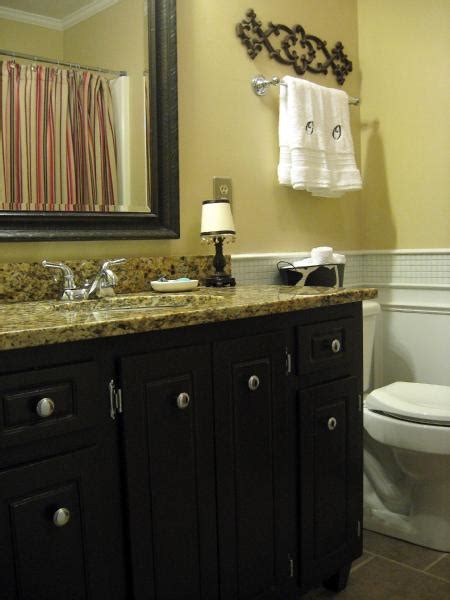Learn the tips and tricks to painting a bathroom cabinet that will last! Bathroom