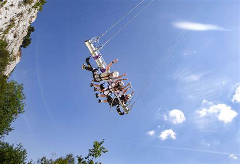 Giant Swing Opens At Hangloose Adventure In Bluewater Shopping Centre