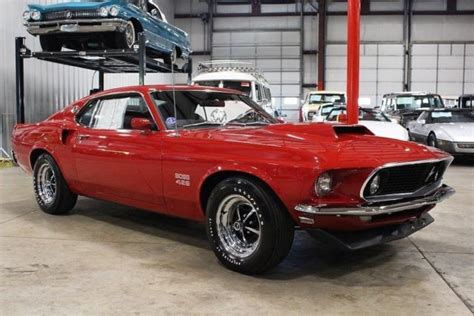1969 Ford Mustang Boss 429 47709 Miles Red Coupe 429cid V8 Manual