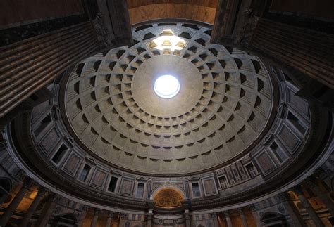 Still The Worlds Largest Unsupported Concrete Dome Pantheon In Rome