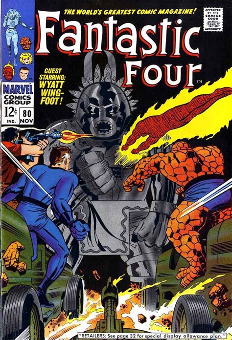 Fantastic Four 80 Jack Kirby Art And Cover Pencil Ink