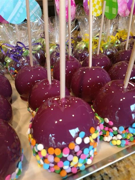 Crazy Over Grape Creamy Sweet Petite Treats Candy Apples Gourmet