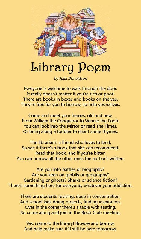 Library Poem Ray Maclean Flickr Reading Bulletin Boards Preschool