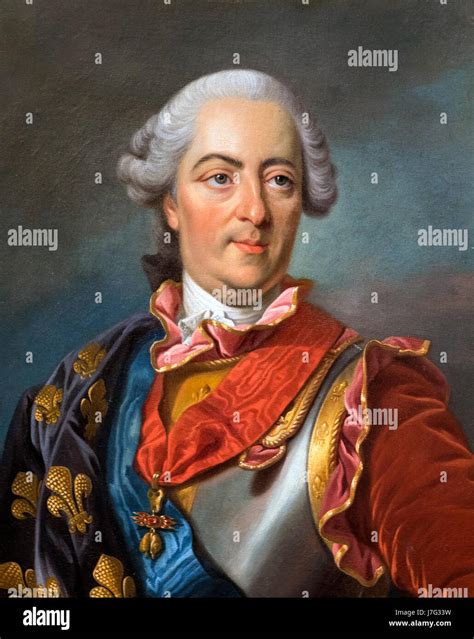 Louis Xv Portrait Du Roi Louis Xv De France 1710 1774 Par Louis