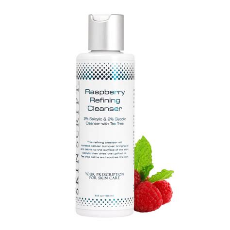 Skin Script Raspberry Refining Facial Cleanser Best Skincare Products