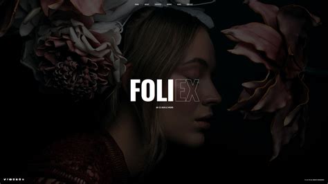 Foliex One Page Portfolio WordPress