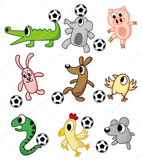 Comic unterschiede spiele,comic unterschiede spielen,comic unterschiede spielaffe,comic unterschiede schminken,comic unterschiede pc,comic unterschiede anziehen. Zeichentricktiere spielen Fußball - Vektorgrafik ...