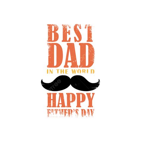 Happy Fathers Day Vector Hd Png Images Modern Happy Fathers Day