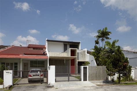 Attractive single family house in suburban philadelphia, pa. Semi Detached House Exterior Design In Malaysia - Front Design