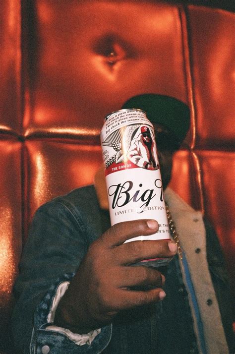The singer was sporting a long black and white striped jacket over. Big Boi Drops New Limited-Edition Budweiser Tall Boy Can ...