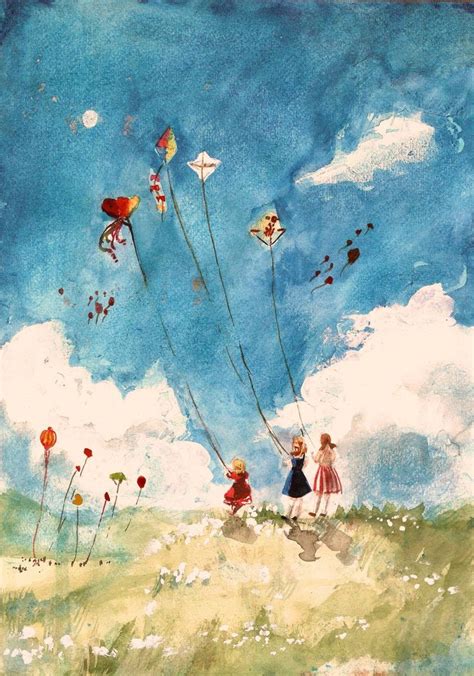 Painting Inspiration Art Inspo Go Fly A Kite Kite Flying