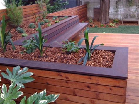15 Special Built In Bench Planters You Dream About Fantastic Viewpoint