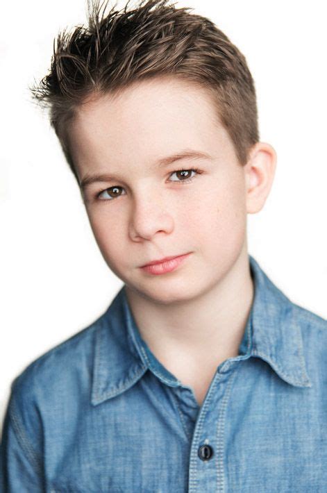 Theatrical Kids Acting Headshots In Photo Studio Lighting By