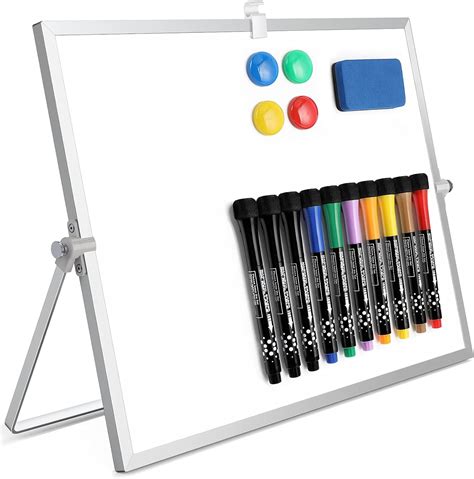 Buy Dry Erase White Board 16x12 Double Sided Magnetic Whiteboard With