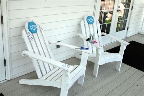 Choosing best adirondack chairs is not a simple task. Beach Wedding Theme DIY Guest "Book" Adirondack Chairs ...