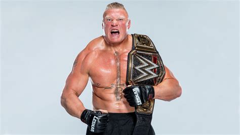 What S Brock Lesnar Thinking About In His New WWE Championship Render U RealWWE