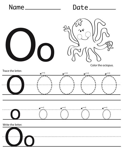 12 Captivating Letter O Worksheets  Kitty Baby Love