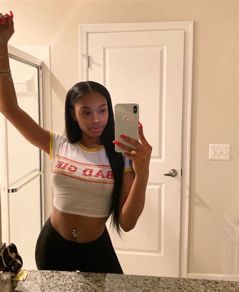 Pin By Danicaa On Mirror Selfies Pretty Black Girls Black Girl