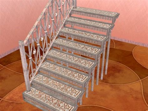Mod The Sims Recolours For The Wrought Iron Recolourable Modular Stairs
