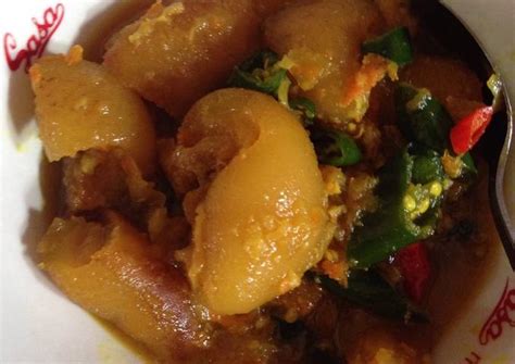 Maybe you would like to learn more about one of these? Resep Kikil bumbu kuning oleh Avriani - Cookpad