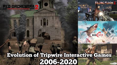 Evolution Of Tripwire Interactive Games 2006 2020 Youtube